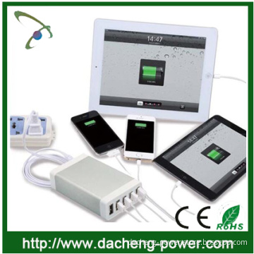 Factory supply usb portable charger with 5 ports 5V 7A fast charging